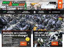 Tablet Screenshot of motoquadshop.cz